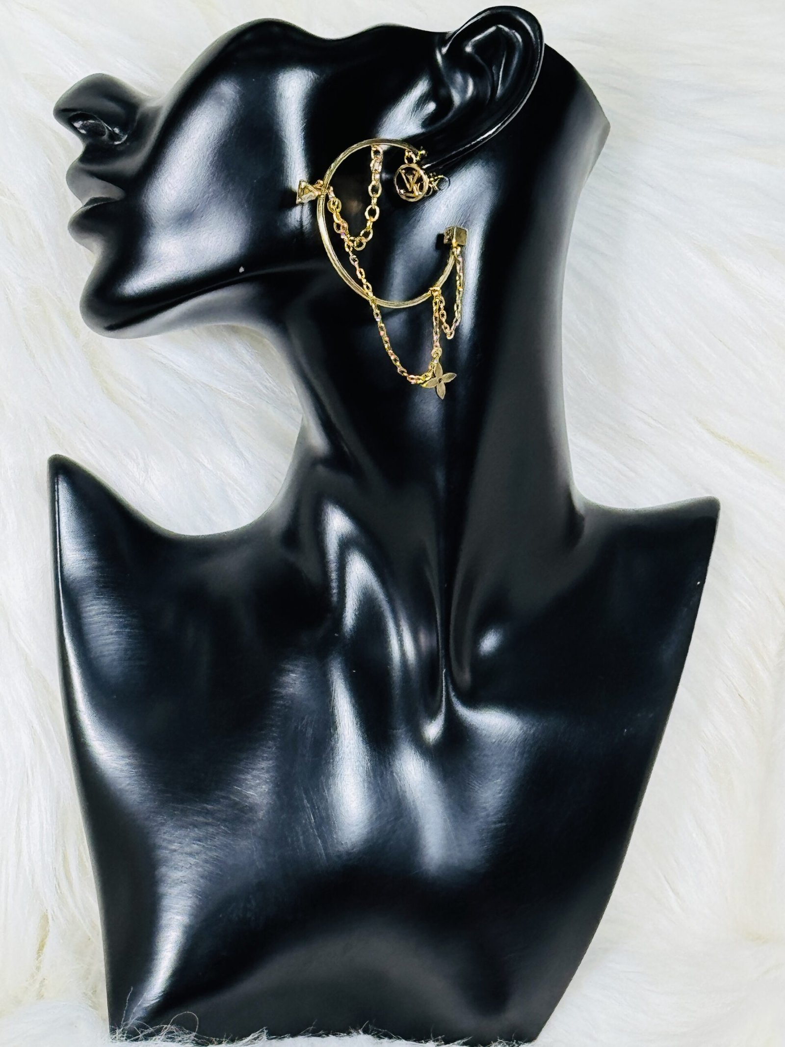 Big Loop Louis Vuitton Earrings