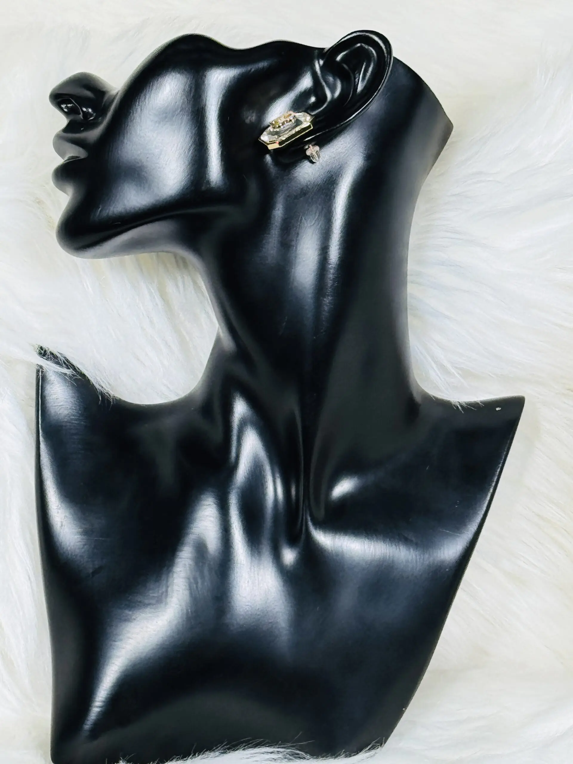 Silver Stone BALENCIAGA Earring