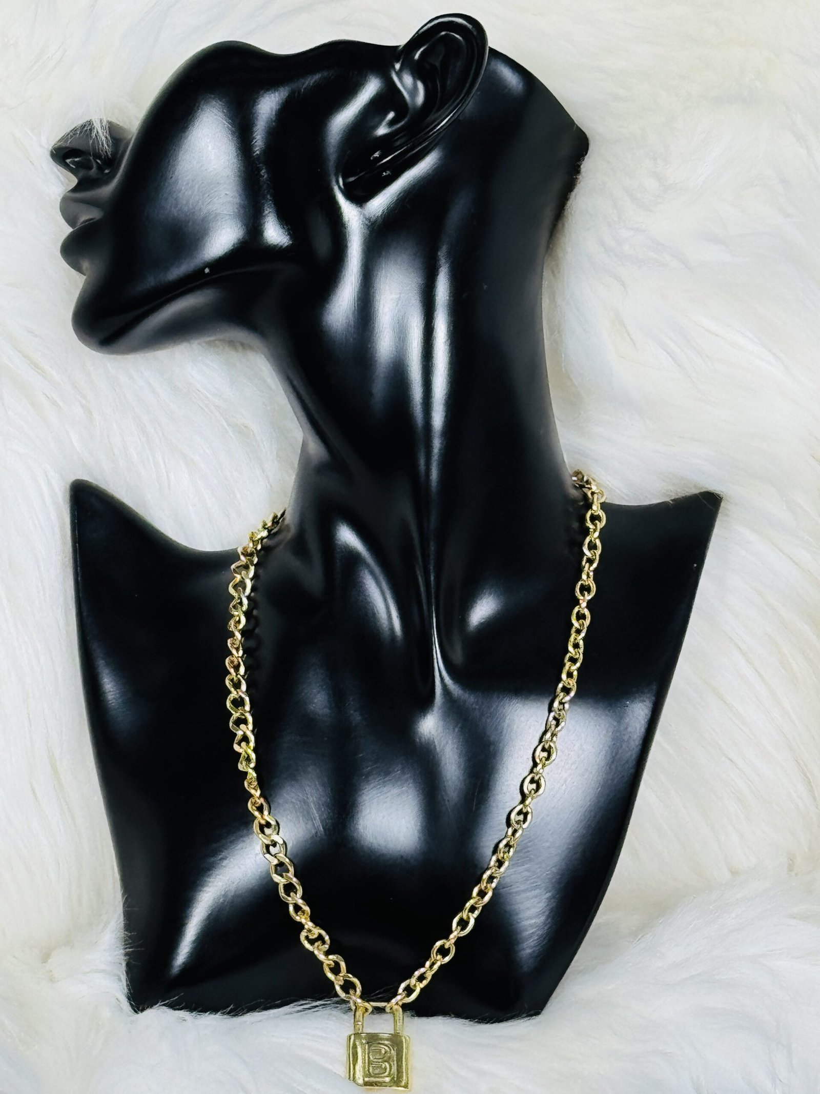 Gold BALENCIAGA Chain Necklace