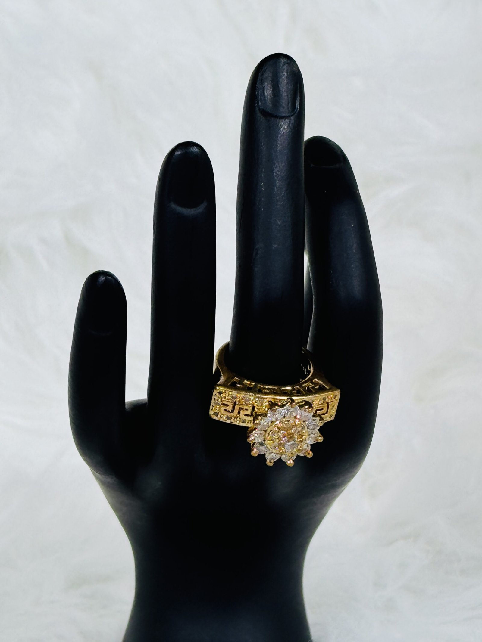 Versace Embellished Fashion Ring