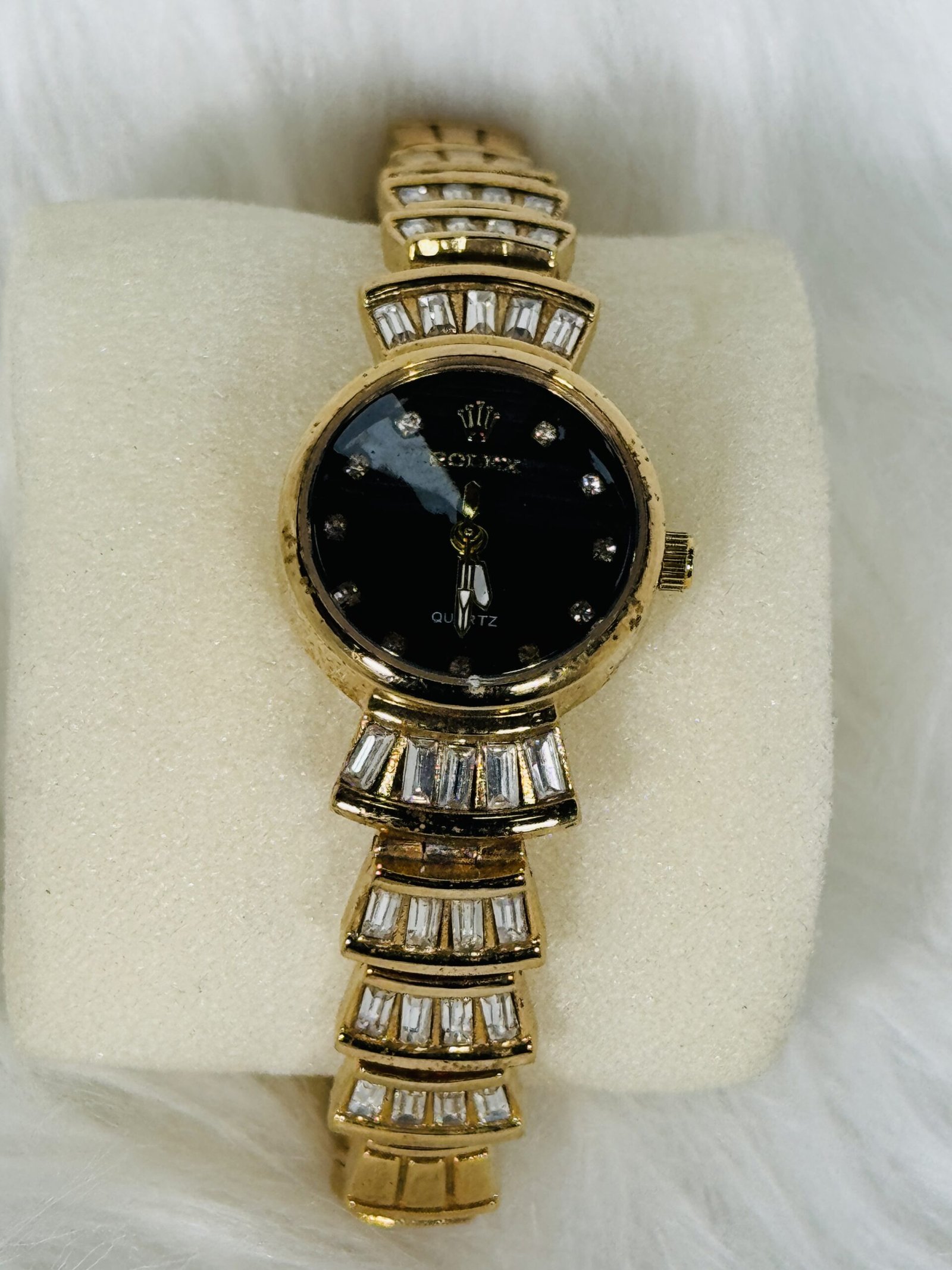 Rolex Golden Wristwatch