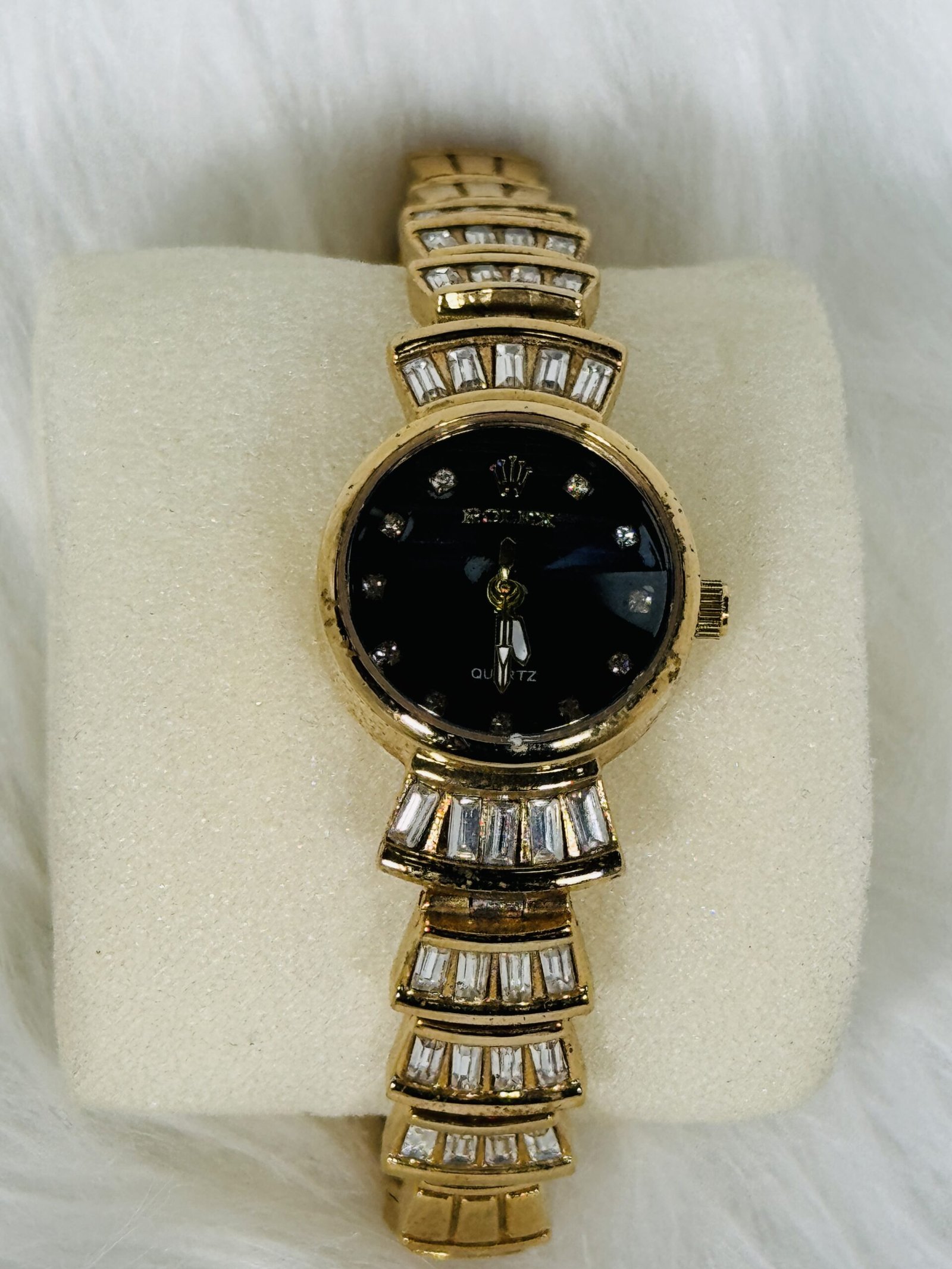 Rolex Golden Wristwatch