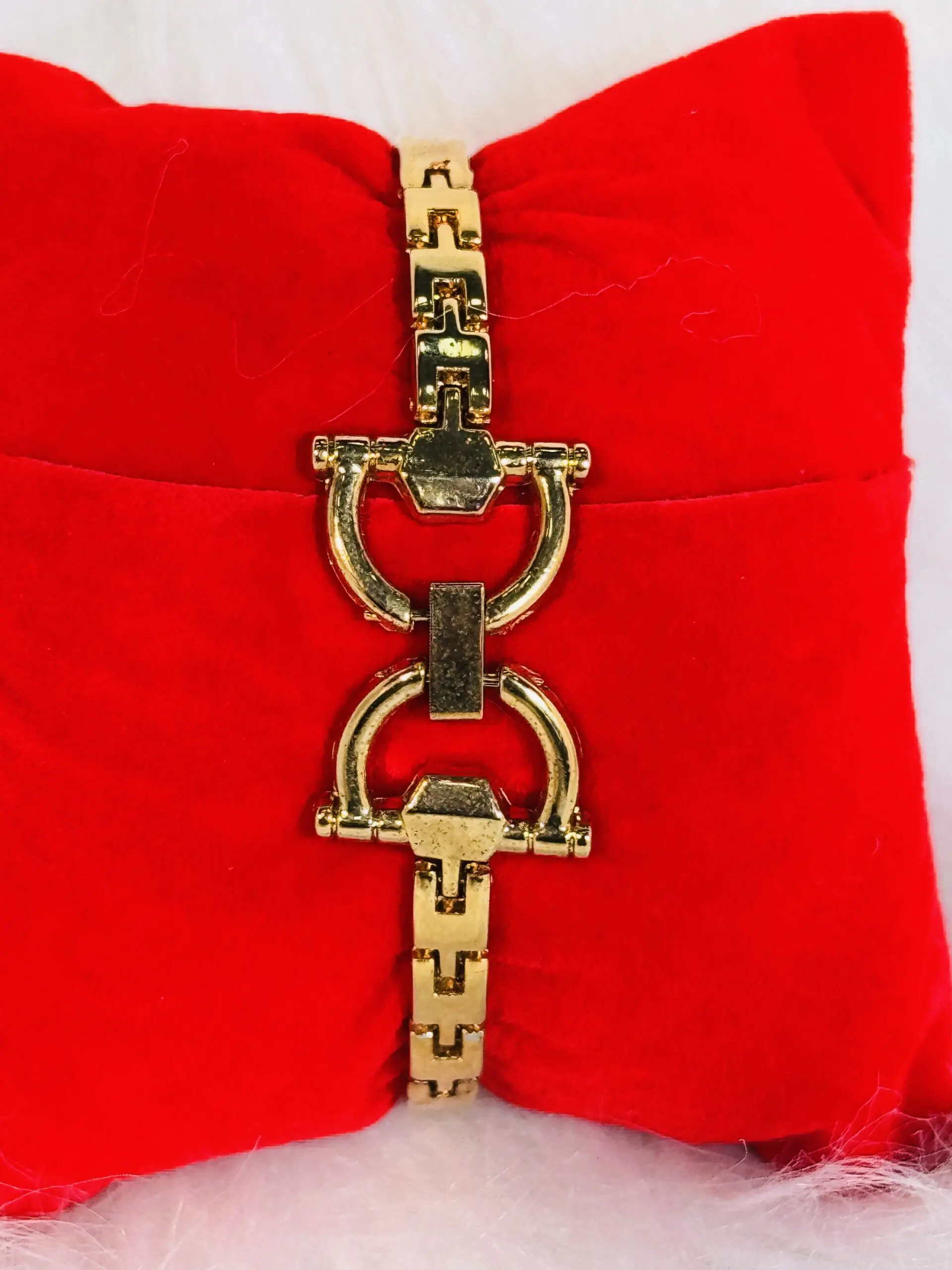 Gucci Black & Gold Wristwatch