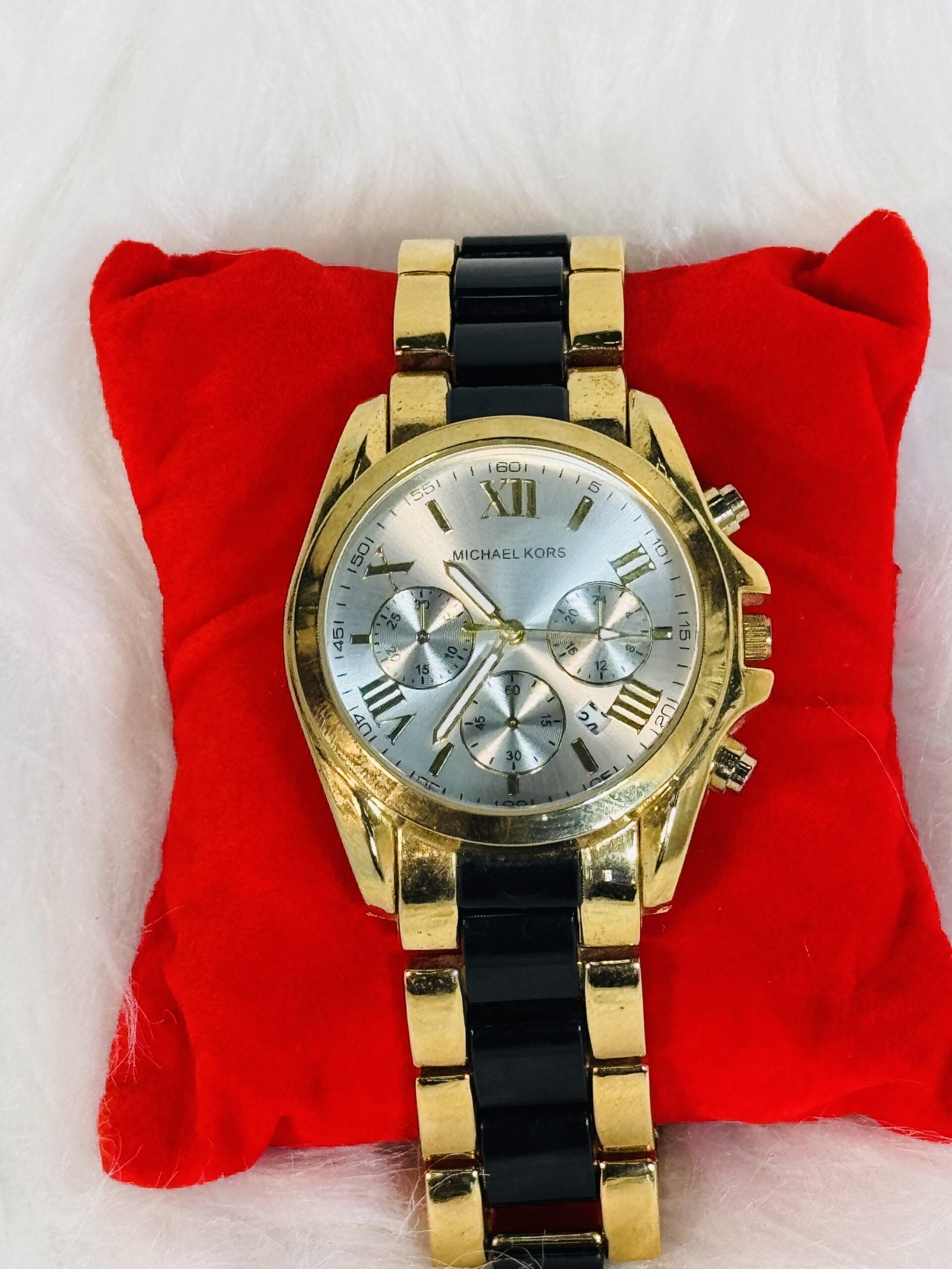 Michael Kors Black & Gold Wristwatch