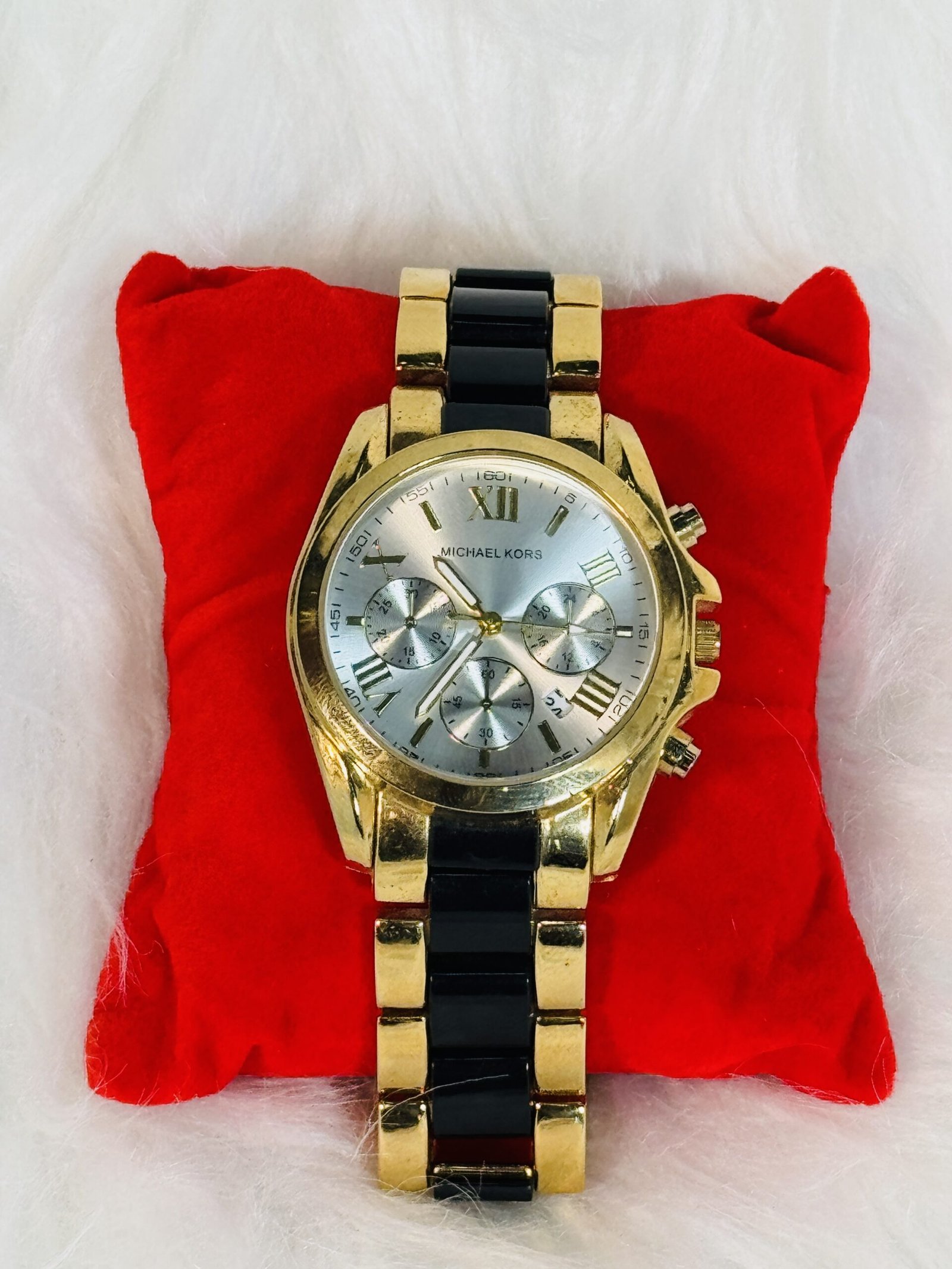 Michael Kors Black & Gold Wristwatch