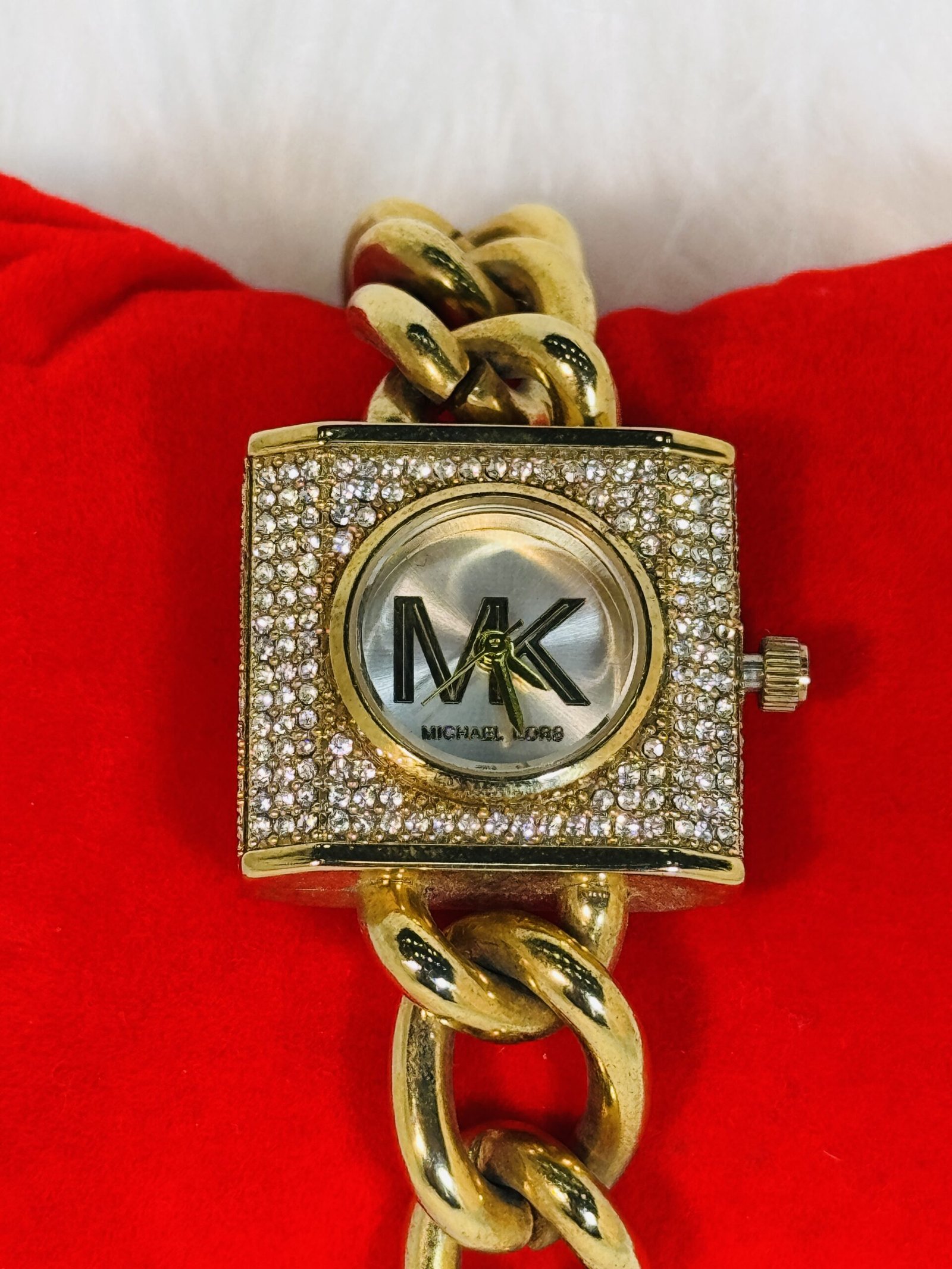 Michael Kors Silver Skeleton Wristwatch