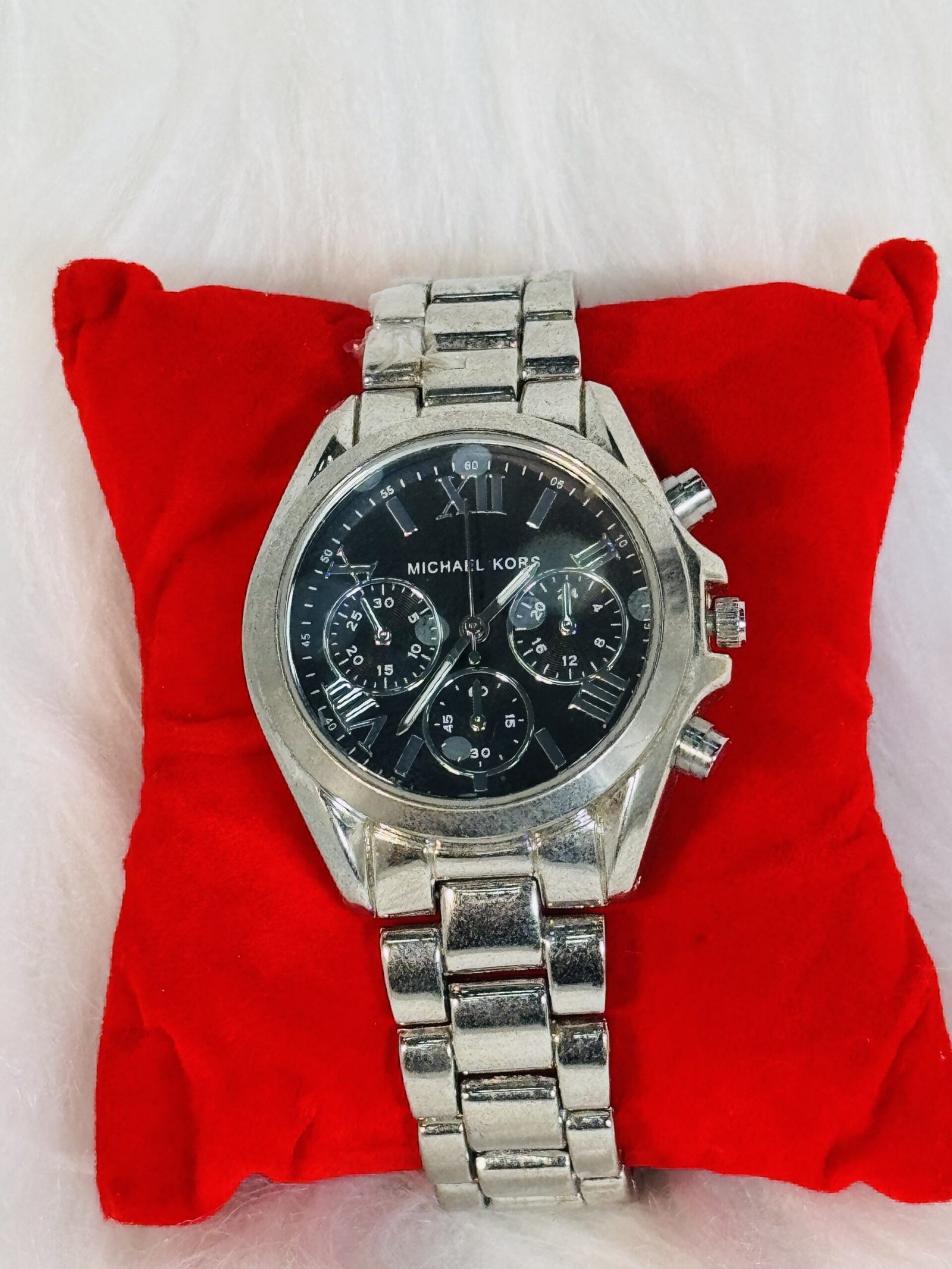 Michael Kors Silver Chain Wristwatch