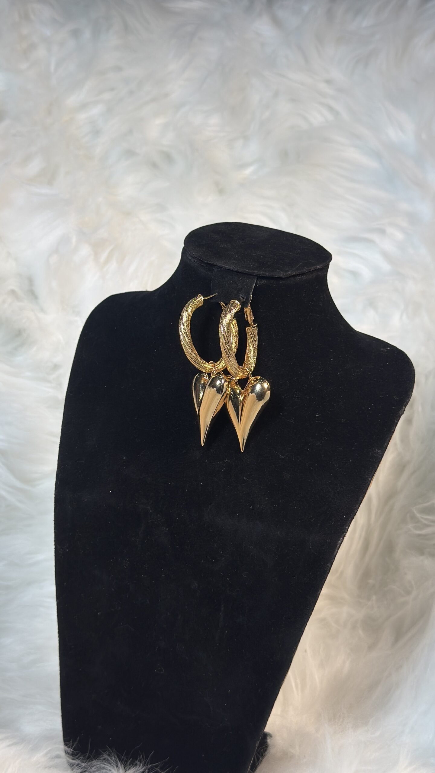 Love Pendant Fashion Earrings