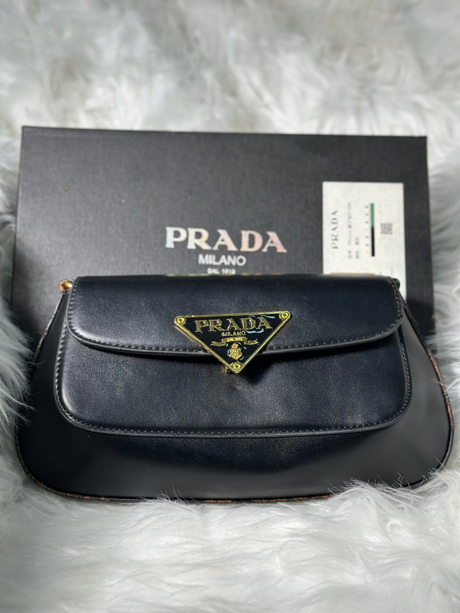 Prada Milano Black Beautiful Bag