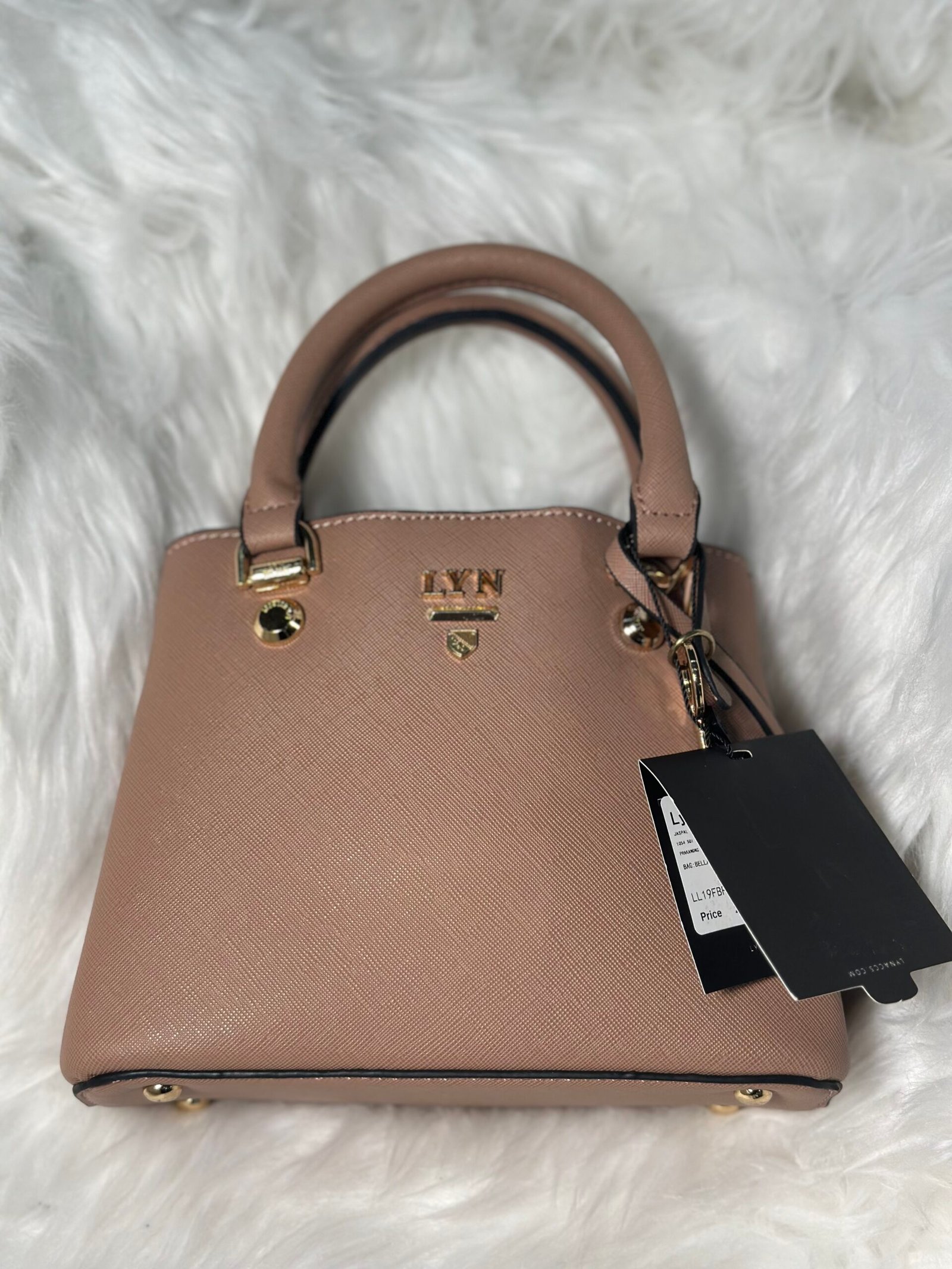 LYN Brown Hand Bag