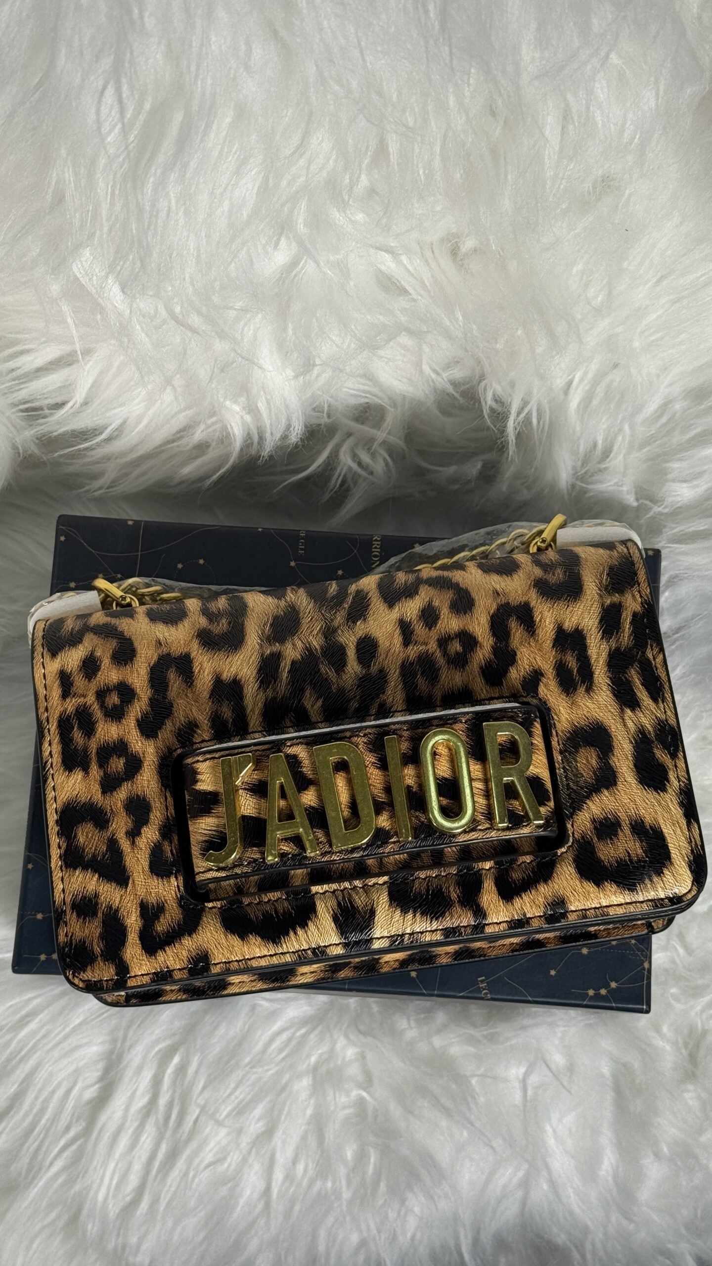 Luxury Tiger Skin Christian Dior Bag