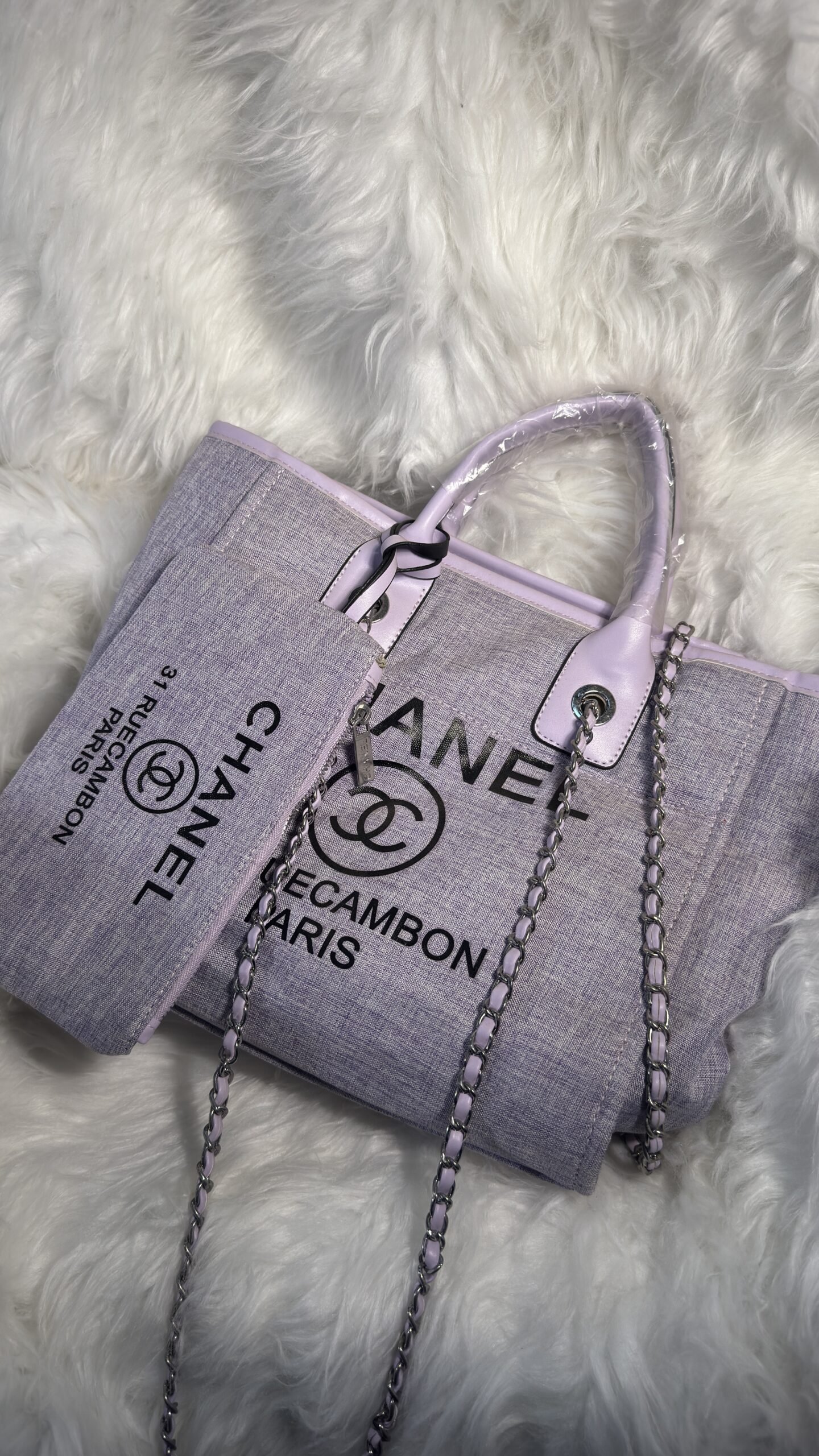 Chanel Light Purple Bag