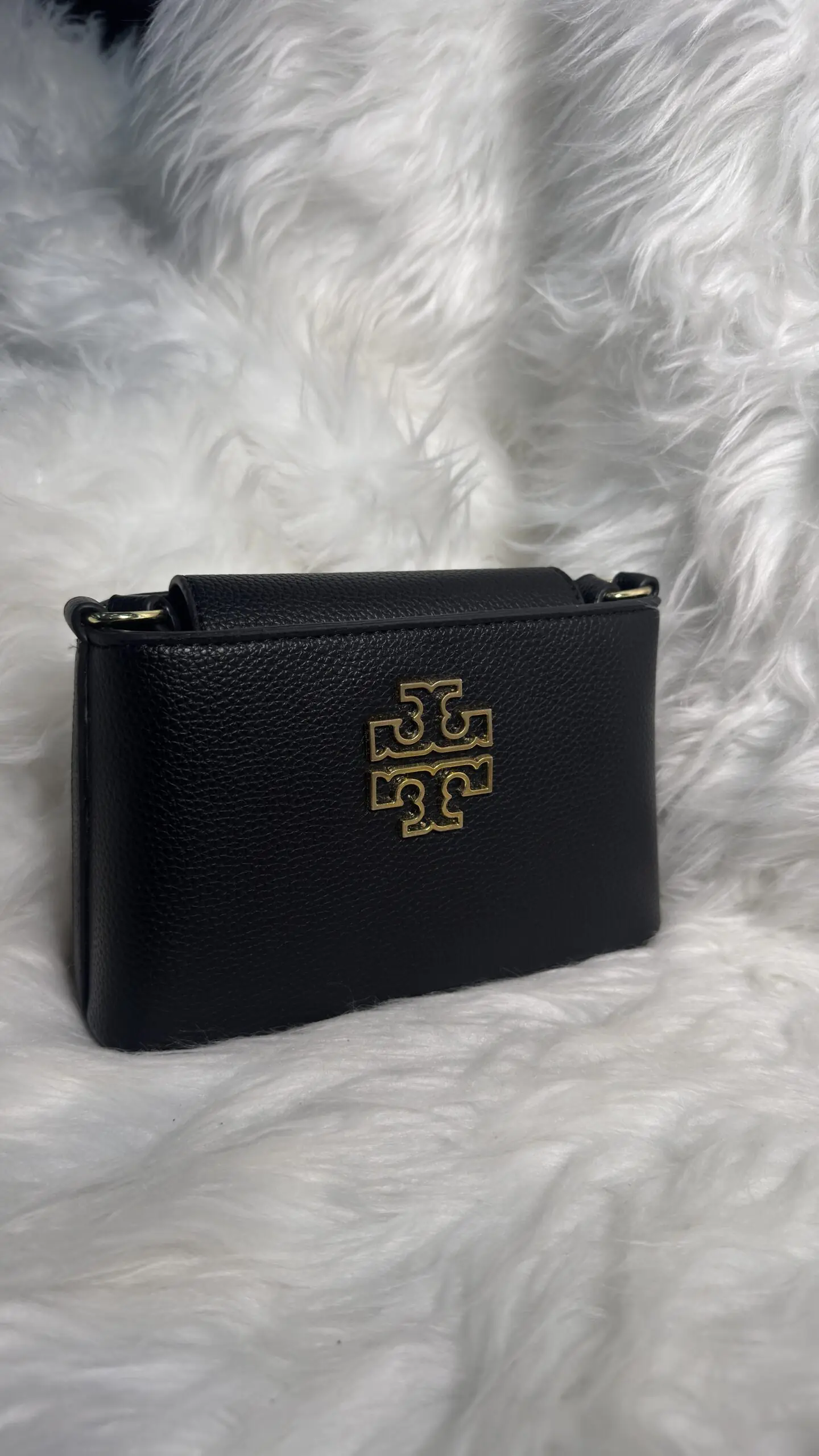 Tory Burch Black Leather Bag