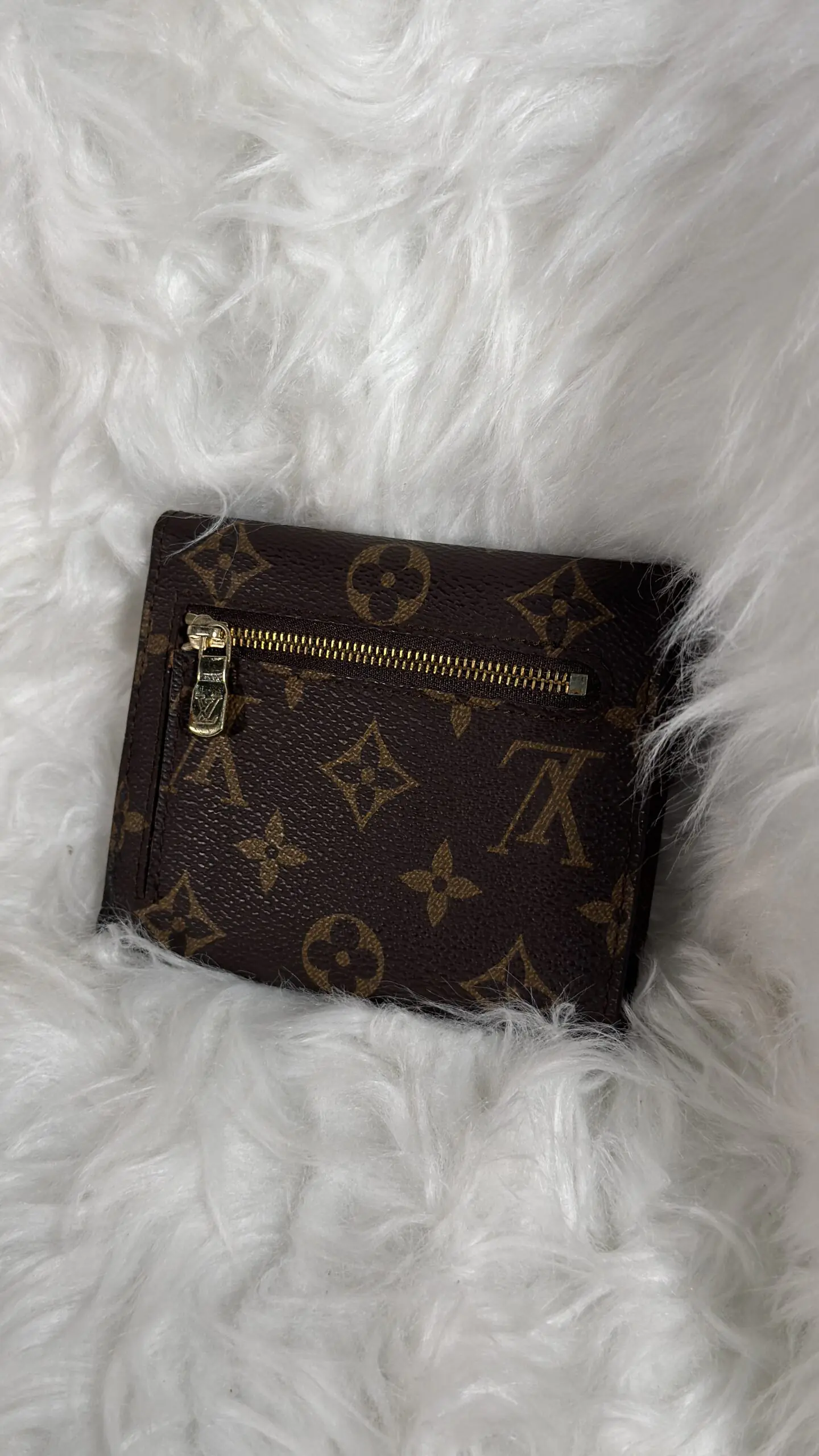 Stylish Leather Brown Purse