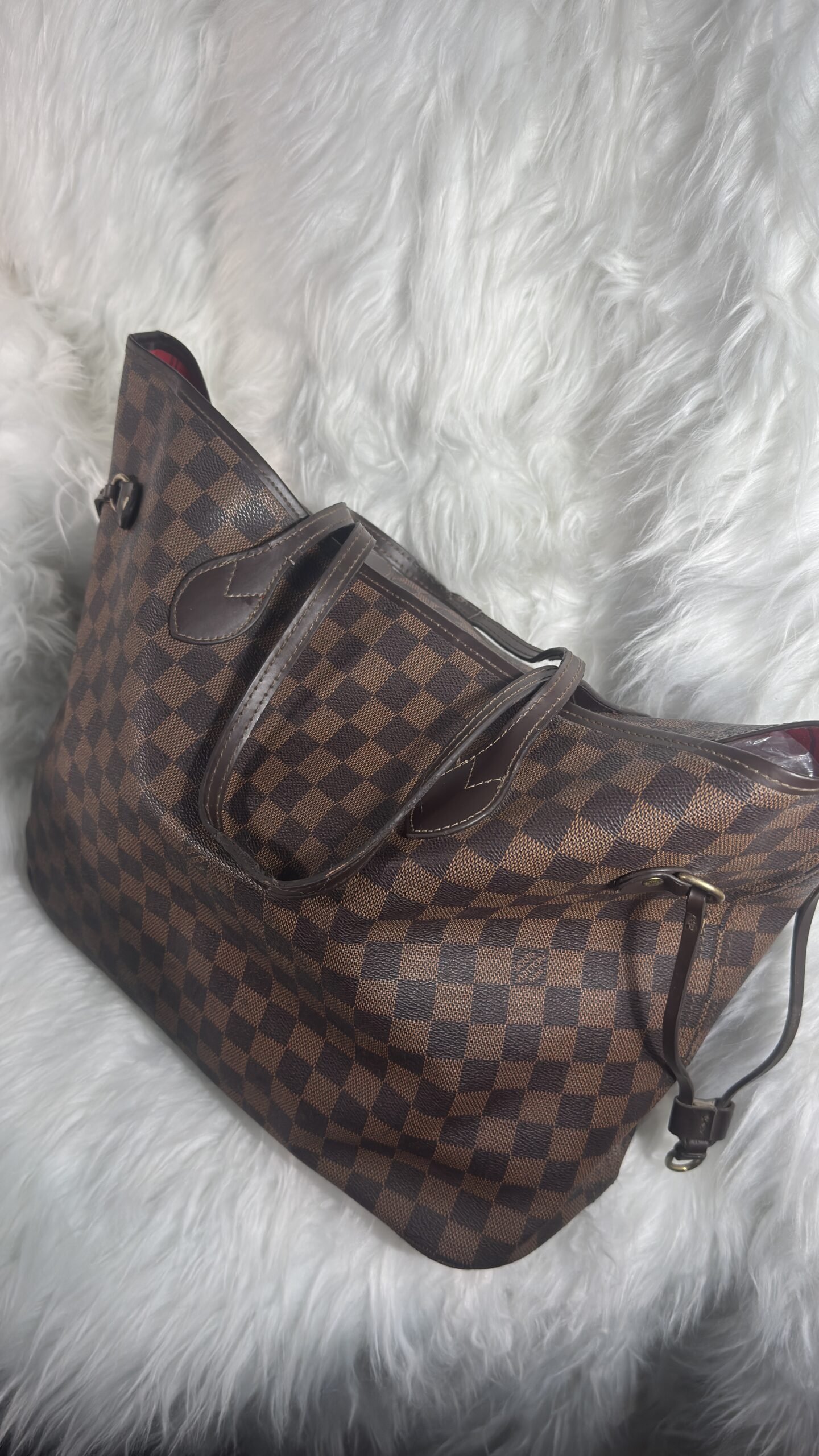 LV Fashion Big Brown and Chocolate Bag