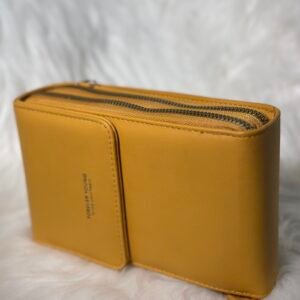 Yellow Forever Young Hand Purse