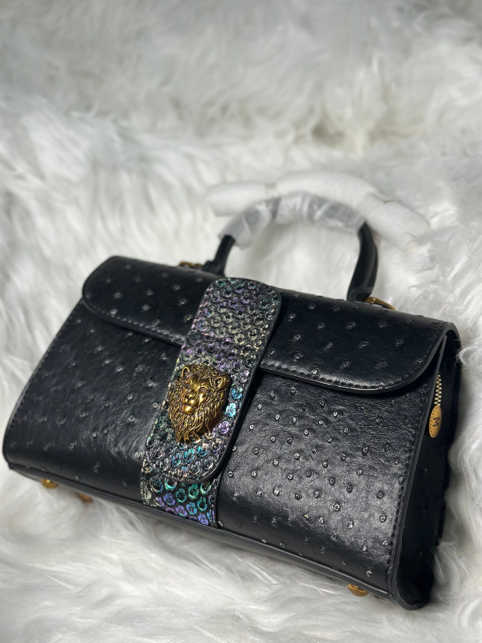 Elegant Black Leather Bag
