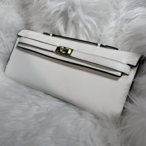 Hermès White Leather Bag – Luxury in Every Detail