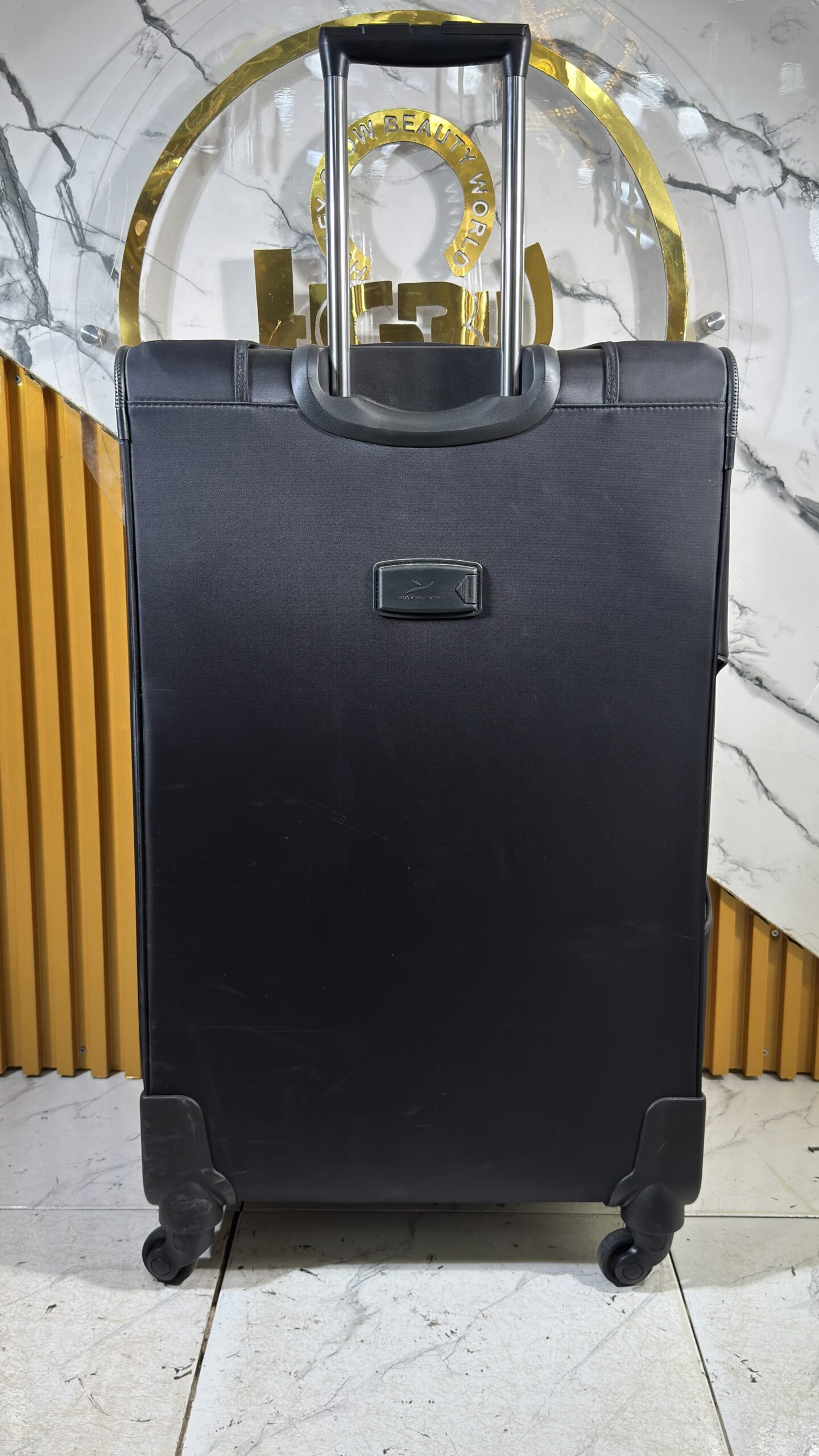 Portable Black Traveling Bag